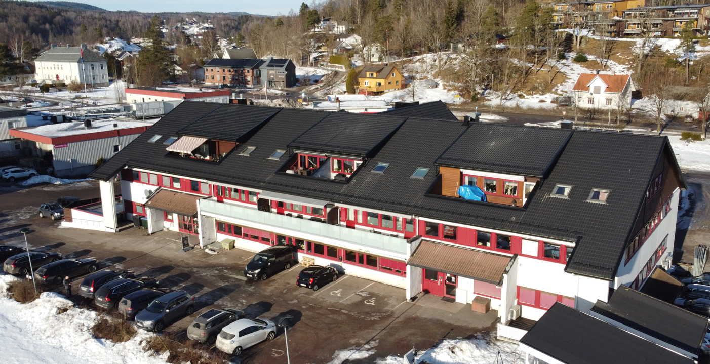 Andebu sentrum Benders palema takstein